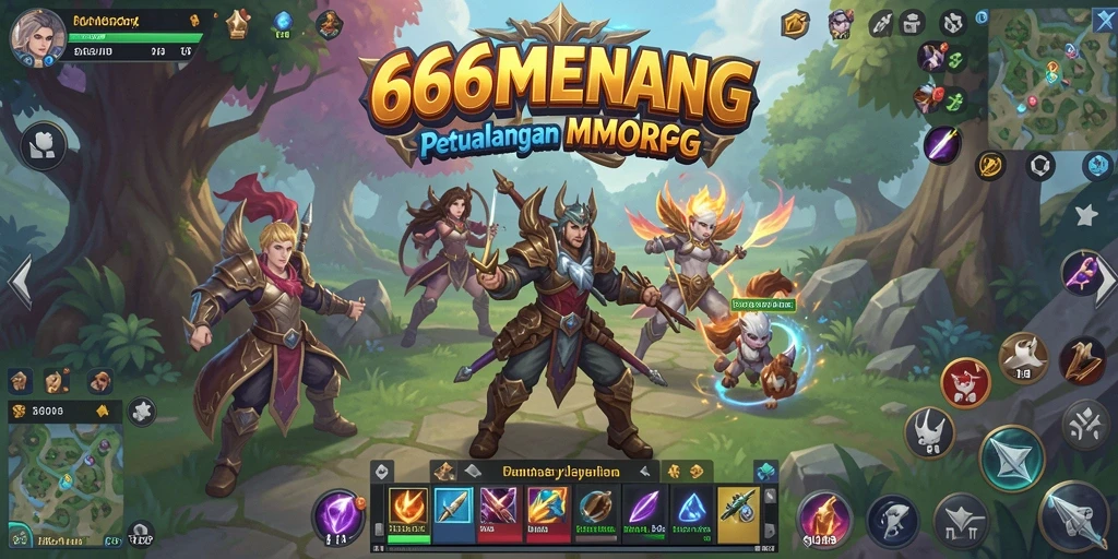 Gameplay mendebarkan di dunia 666MENANG dengan grafis menawan.